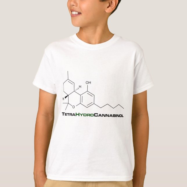 THC OGRÄS T-SHIRT (Framsida)
