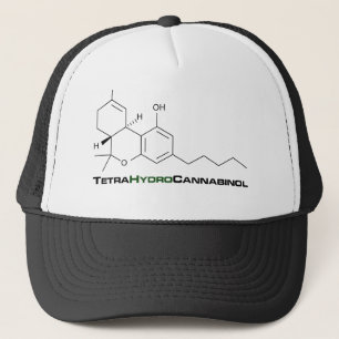 THC-ogräs Truckerkeps