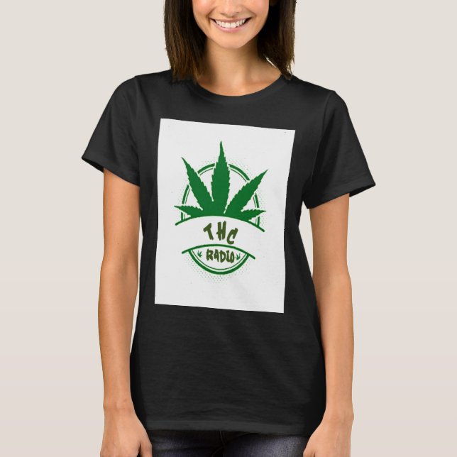 THC Radio T Shirt (Framsida)