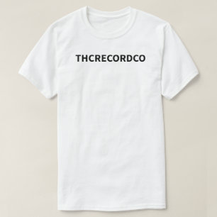 THCRECORDCO T SHIRT