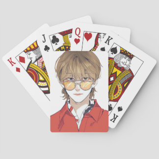 The8 SEVENTEEN K-Pop Fan Art Playing Cards Casinokort