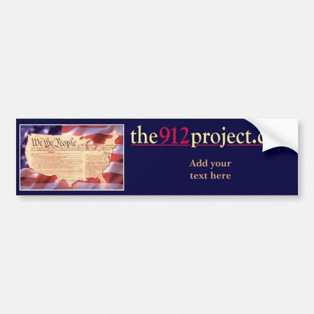 the912project.com Amerika bildekalanpassningsbar Bildekal (Framsidan)