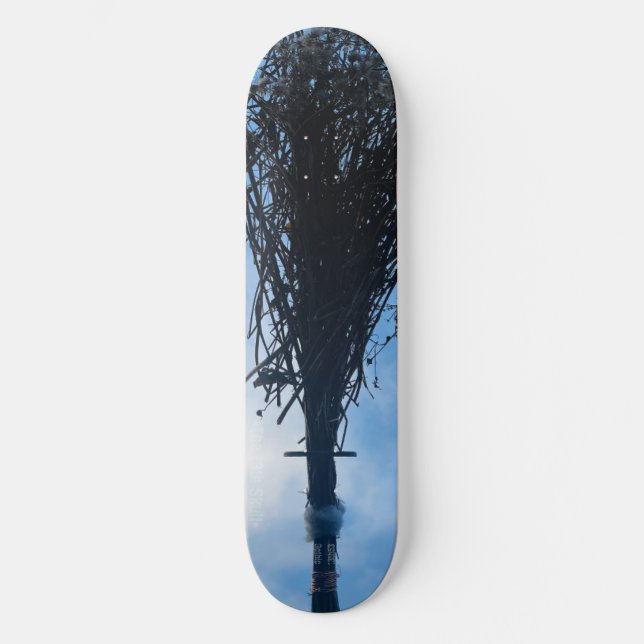 The 13th Skult. Skateboard. Mini Skateboard Bräda 18,5 Cm (Framsida)