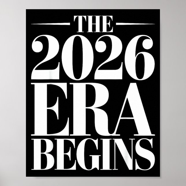 The 2026 Era Begins Future Mindset Forward Revolut Poster (Framsidan)
