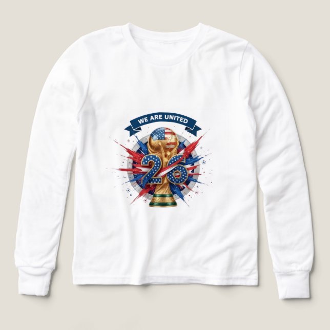 The 2026 World Cup - North America's Tournament T Shirt (Design framsida)