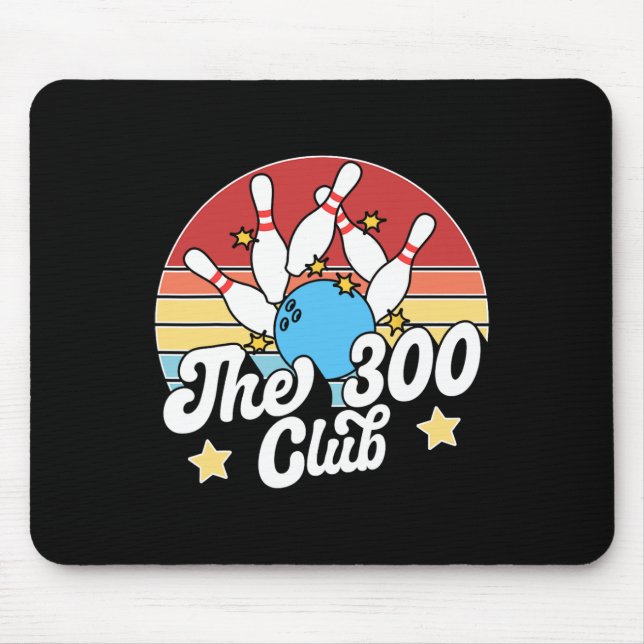 The 300 Club Bowler Roligt Bowling  Musmatta (Framsidan)