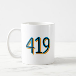 The 419 - Toledo, Ohio Kaffemugg