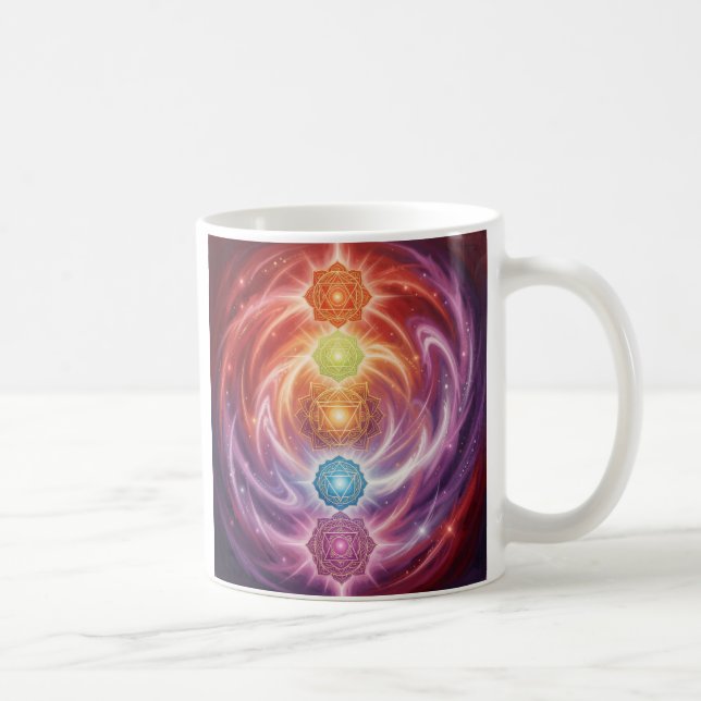 The 7 Chakras´10 Kaffemugg (Höger)