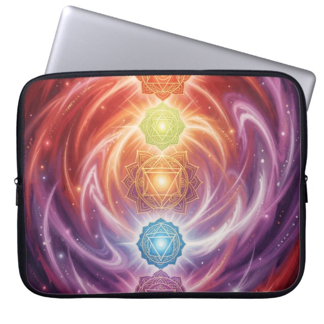 The 7 Chakras´10 Laptop Fodral (Framsidan)