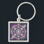 The 7 Chakras´11 Fyrkantig Silverfärgad Nyckelring<br><div class="desc">The 7 chakras are energy centers aligned along the spine that influence different areas of life — from safety and creativity to confidence,  love,  communication,  intuition,  and spirituality. When balanced,  they support harmony,  inner strength,  and overall well-being.</div>