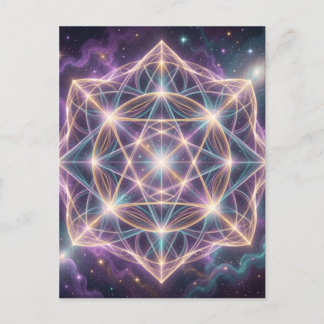 The 7 Chakras´11 Helg Vykort (Framsida)