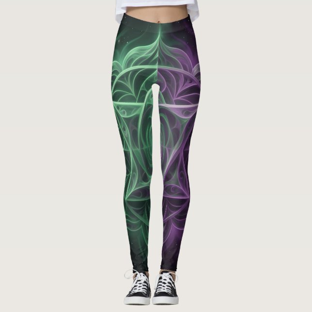 The 7 Chakras´1 Leggings (Framsida)