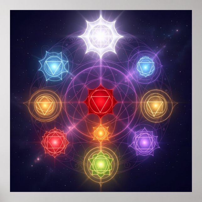 The 7 Chakras´3 Poster (Framsidan)