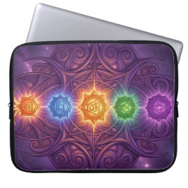 The 7 Chakras´5 Laptop Fodral