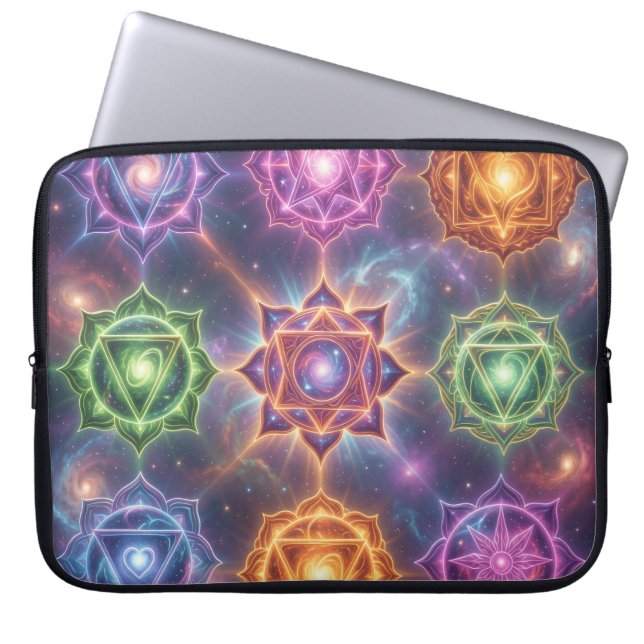 The 7 Chakras´6 Laptop Fodral (Framsidan)