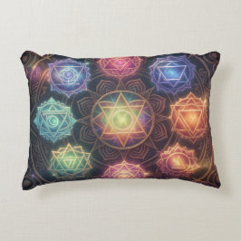 The 7 Chakras´8 Prydnadskudde