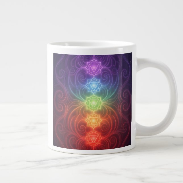 The 7 Chakras´9 Jumbo Mugg (Höger)