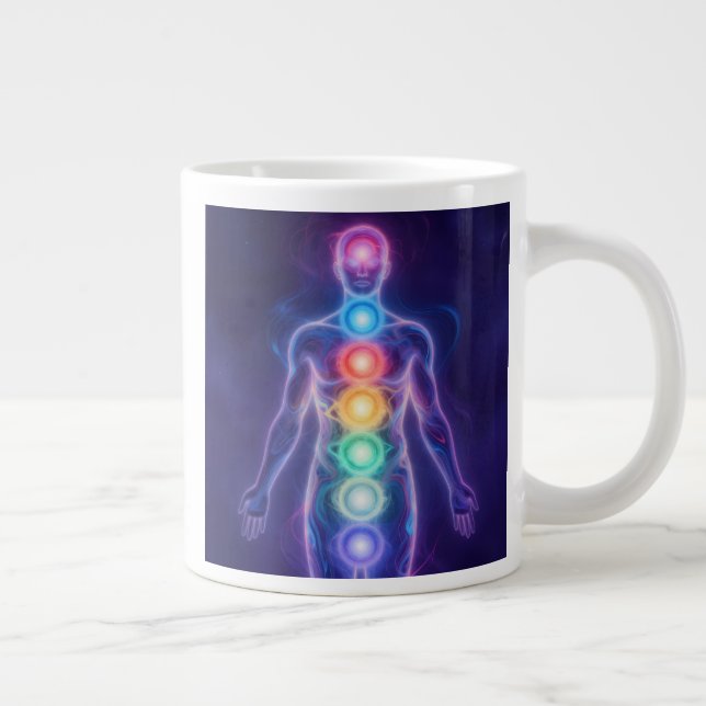  The 7 Chakras Jumbo Mugg (Höger)