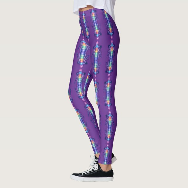  The 7 Chakras Leggings (Vänster)