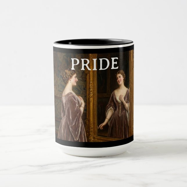 The 7 Satanic Virtues: Pride Mugg (Center)
