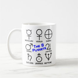 The 8 Planeterna genom Symbol Mugg