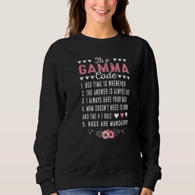 The A Gamma Code  Mormors dag T Shirt (Framsida)