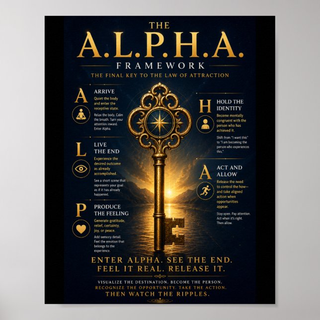 The A.L.P.H.A. Poster (Framsidan)
