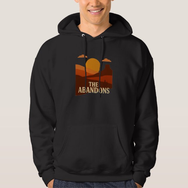 The Abandons sweatshirt – Desert Sunset Minimalist (Framsida)