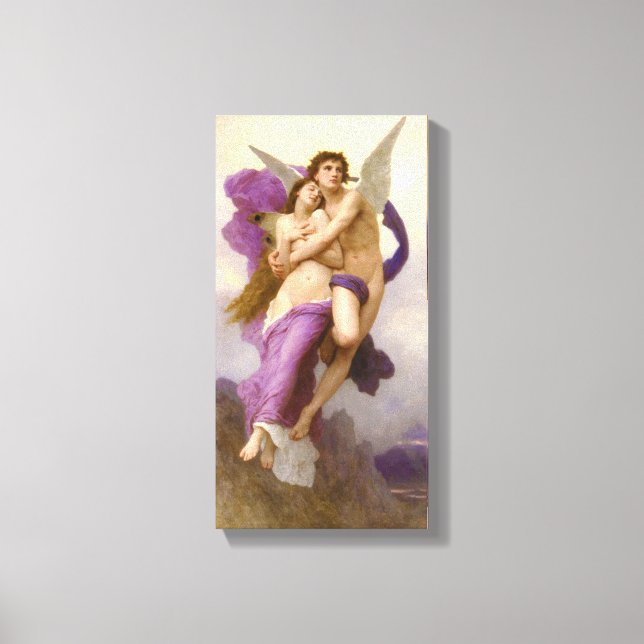 The abduction of Psyche – William Bouguereau   Canvastryck (Framsida)