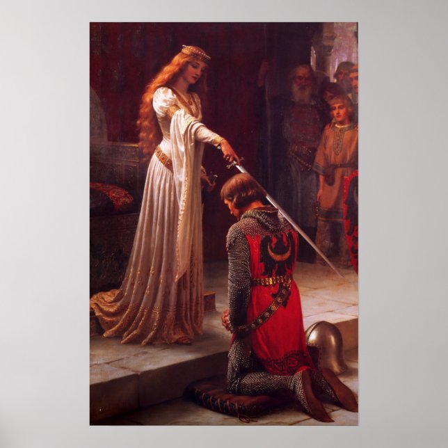The Accolade oljemålning  Poster (Framsidan)