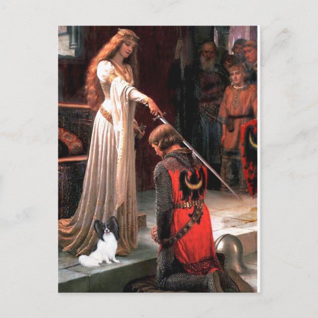 The Accolade - Papillon 1 Vykort (Framsida)