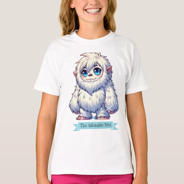 “The Adorable Yeti” T Shirt (Framsida)