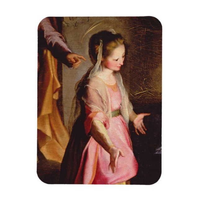 The Adoration of the Child, 1597 Magnet (Vertikal)