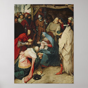 The Adoration of the Kung, 1564 Poster
