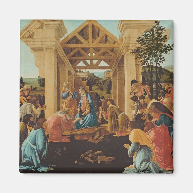 The Adoration of the Magi, 1478-82 Magnet (Framsidan)