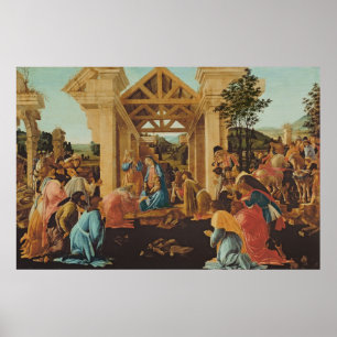 The Adoration of the Magi, 1478-82 Poster
