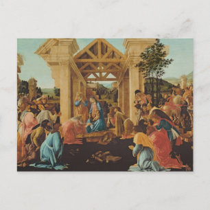 The Adoration of the Magi, 1478-82 Vykort