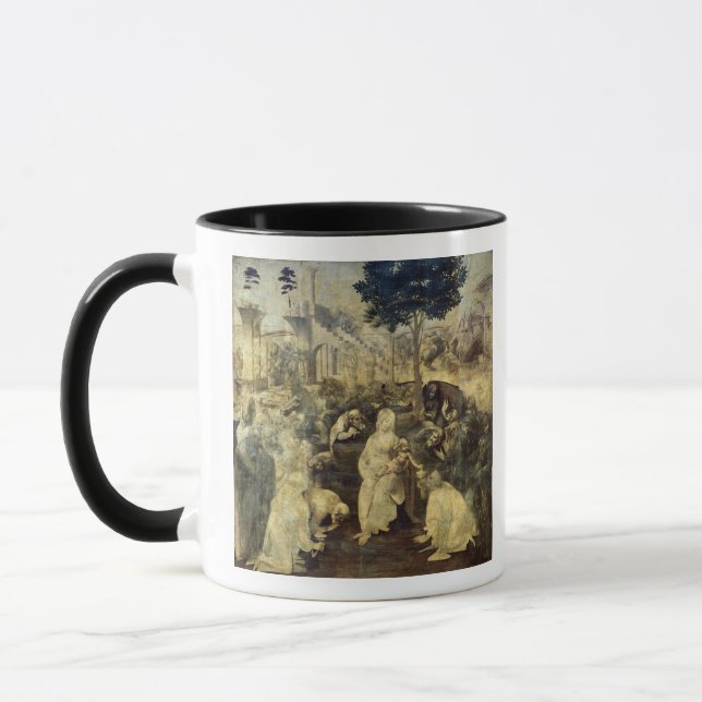 The Adoration of the Magi, 1481-2 Mugg (Vänster)