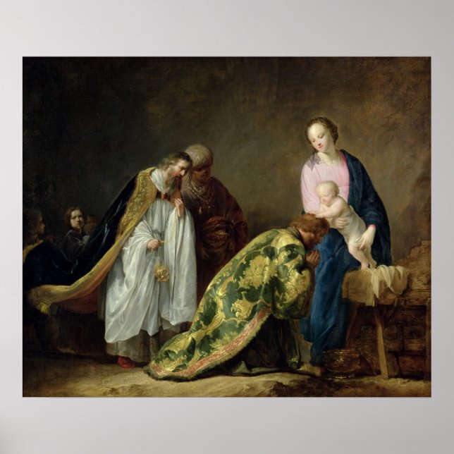 The Adoration of the Magi, 1638 Poster (Framsidan)