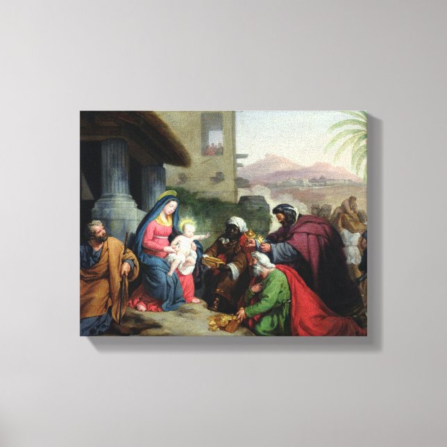 The Adoration of the Magi, 1833-36 Canvastryck (Framsida)