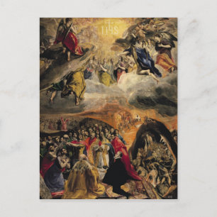 The Adoration of the Namn of Jesus, 1578 Vykort