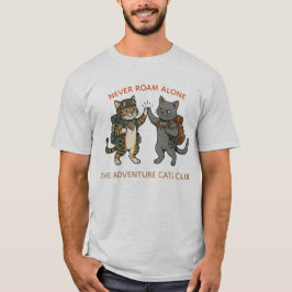 The Adventure Cats Club - High-Five Hikingkompisar T Shirt