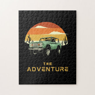 The Adventure Off-Road Sunset Puzzle  Pussel
