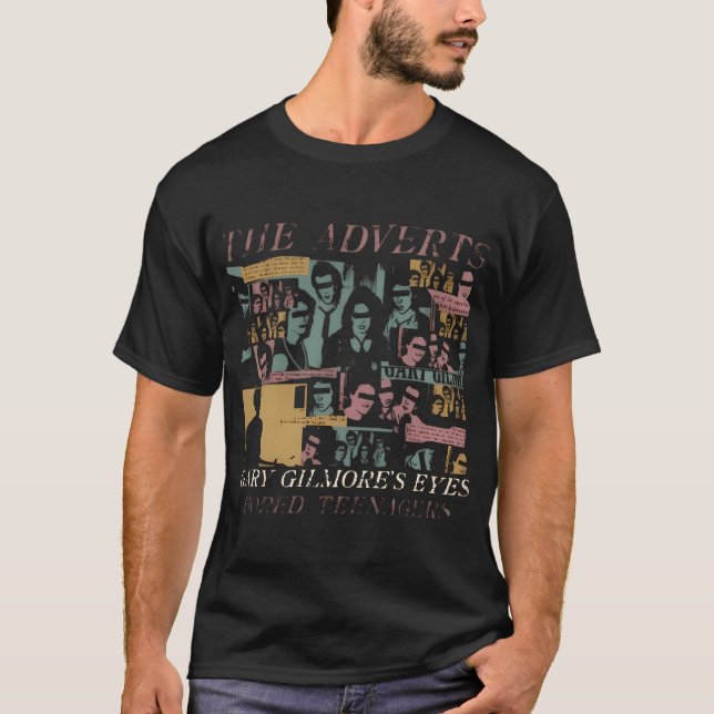 The Adverts One Uk Punk Rock T Shirt (Framsida)