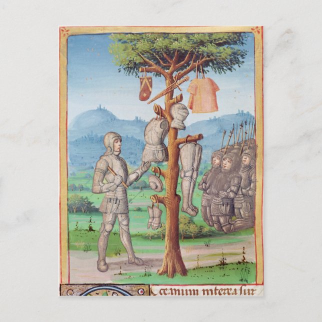 The Aeneid' av Virgil med en kommentar av Vykort (Framsida)