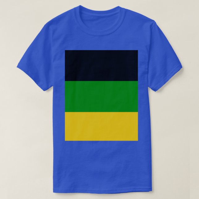 The African National Congress ANC Flag Graphic T Shirt (Design framsida)