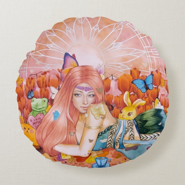 The Afternoon Rund Kudde (Framsidan)