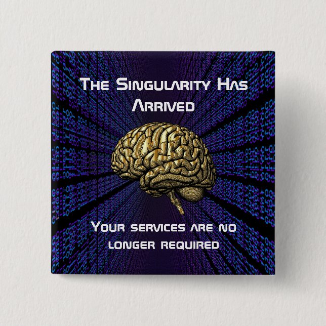 The AI Singularity Has Arrived Knapp (Framsida)