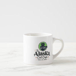 The Alaska Cat Cafe “Morra, Suga, Upprepa” Espressomugg