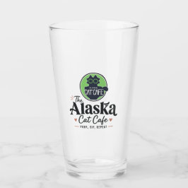 The Alaska Cat Cafe “Morra, Suga, Upprepa” Glaskopp